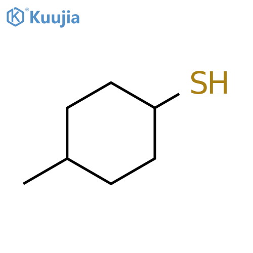 4-methylcyclohexane-1-thiol structure
