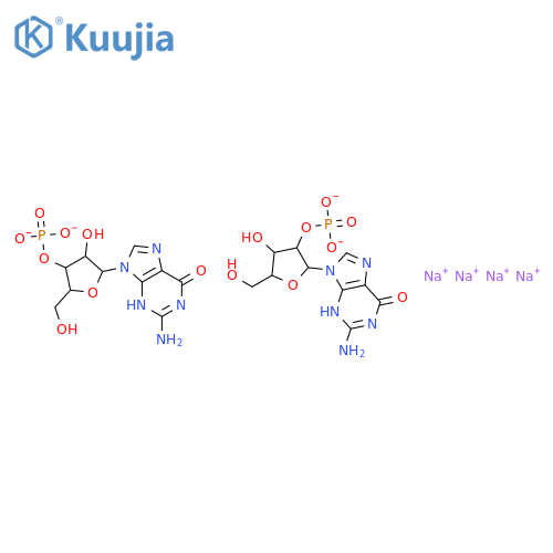 Guanosine-3'-monophosphate Disodium Salt (mixture of 2’&3’ isomers) structure