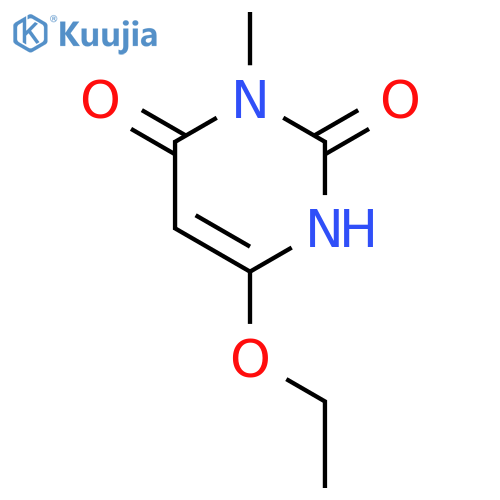 2,4(1H,3H)-Pyrimidinedione, 6-ethoxy-3-methyl- structure