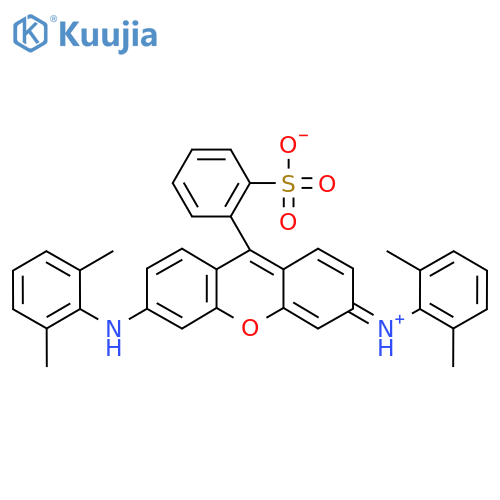 Xanthylium, 3,6-bis[(2,6-dimethylphenyl)amino]-9-(2-sulfophenyl)-, inner salt structure