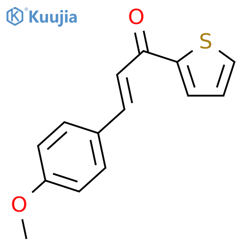 1-(2-THIENYL)-3-(4-METHOXYPHENYL)-2-PROPEN-1-ONE structure