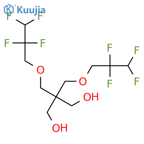 1,3-Propanediol, 2,2-bis[(2,2,3,3-tetrafluoropropoxy)methyl]- structure