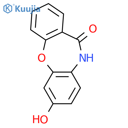 7-Hydroxydibenzb,f1,4oxazepin-11(10H)-one structure