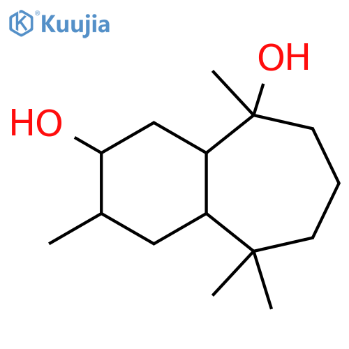 1H-Benzocycloheptene-2,9-diol, decahydro-3,5,5,9-tetramethyl- structure