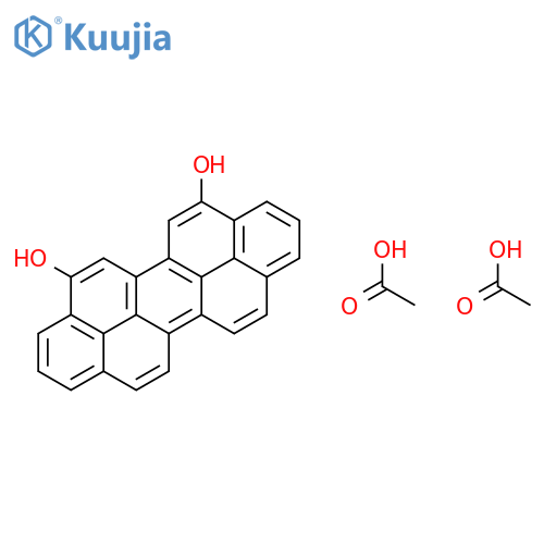 DIBENZO[CD,LM]PERYLENE-4,7-DIOL, DIACETATE structure