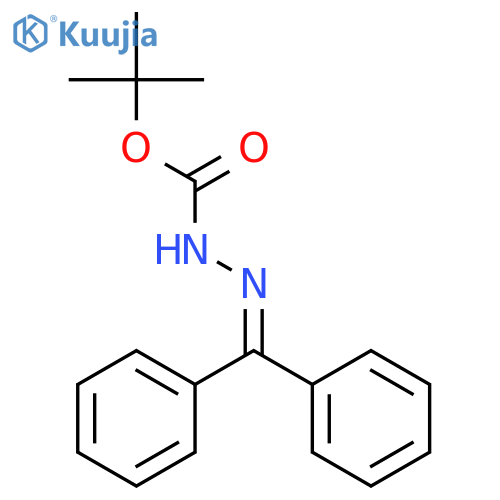 HYDRAZINECARBOXYLIC ACID, (DIPHENYLMETHYLENE)-, 1,1-DIMETHYLETHYL ESTER structure