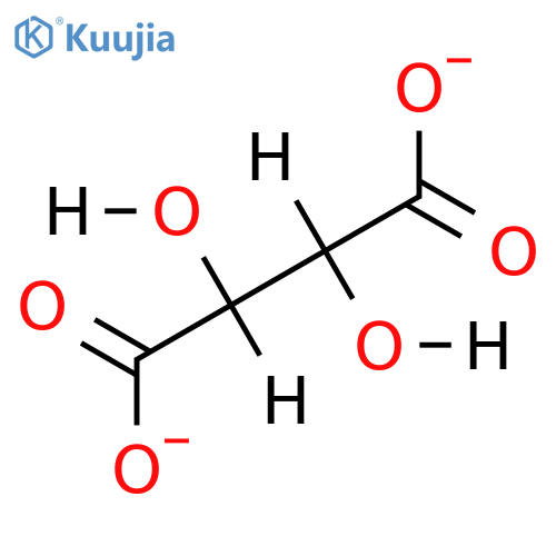 calcium l-tartrate*4H2O structure