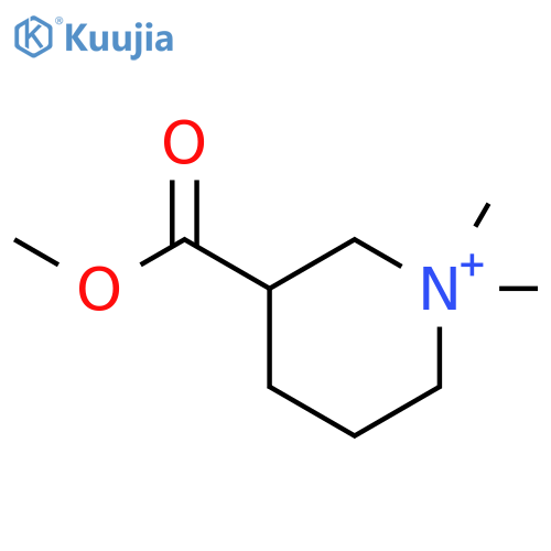 3-(Methoxycarbonyl)-1,1-dimethylpiperidin-1-ium bromide structure