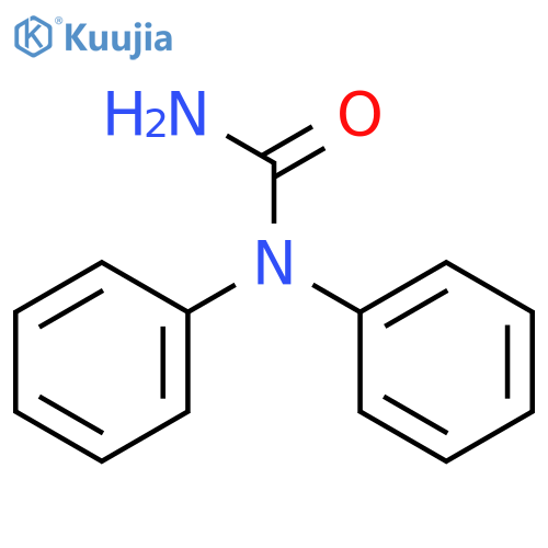 Urea, 1,1-diphenyl- structure