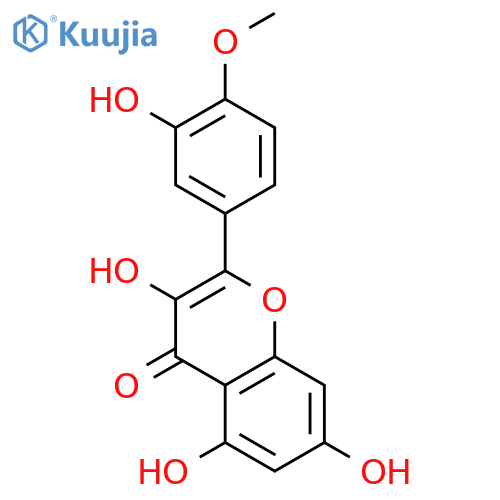 Tamarixetin structure