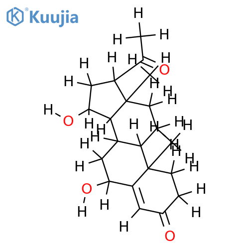 6beta,15alpha-Dihydroxy-progesteron structure