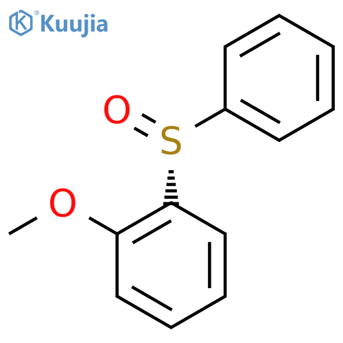 (R)-O-Anisyl phenyl sulfoxide structure