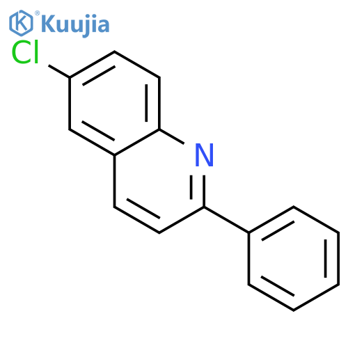 6-Chloro-2-phenylquinoline structure