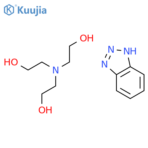 2,2',2''-nitrilotrisethanol, compound with 1H-benzotriazole (1:1) structure