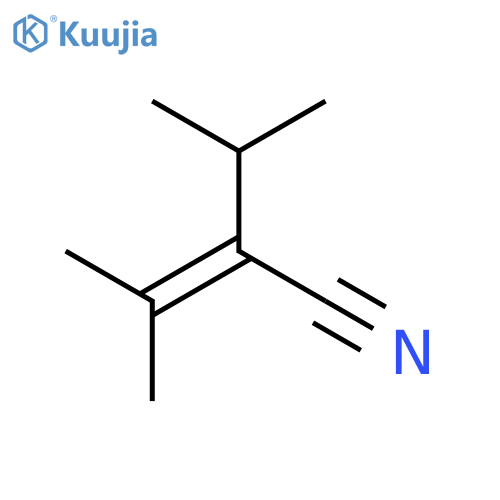2-Butenenitrile, 3-methyl-2-(1-methylethyl)- structure