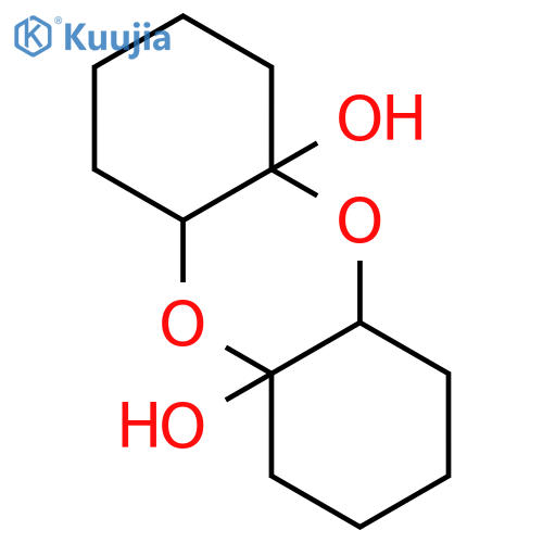 Dibenzo[b,e][1,4]dioxin-4a,9a(2H,5aH)-diol,octahydro- structure