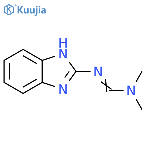 methanimidamide, n-1h-benzimidazol-2-yl-n,n-dimethyl- (9ci) structure