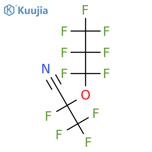 Perfluoro(2-methyl-3-oxahexanenitrile) structure