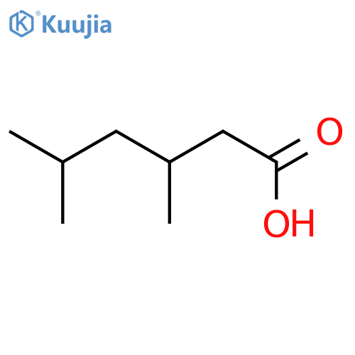 3,5-DIMETHYLHEXANOIC ACID structure