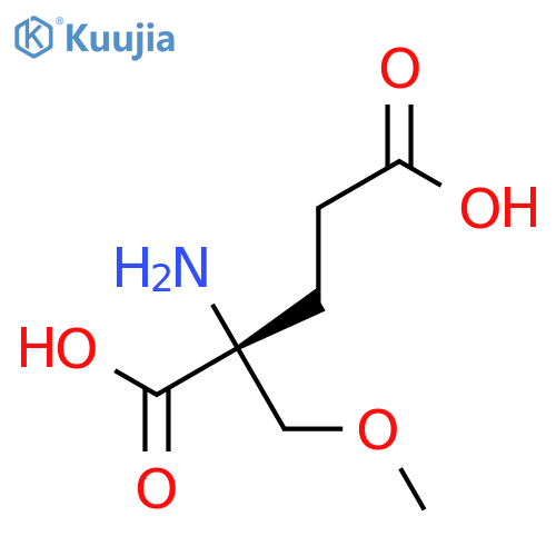 L-GLUTAMIC ACID, 2-(METHOXYMETHYL)- structure