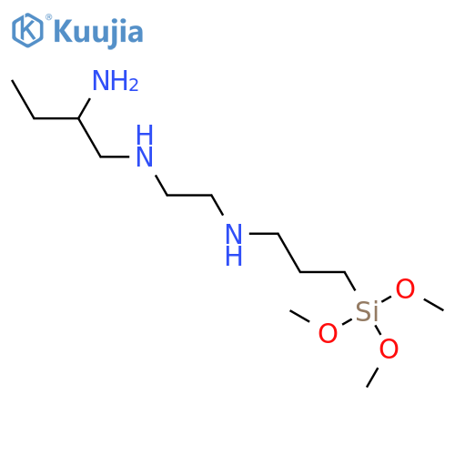 1,2-Butanediamine, N1-[2-[[3-(trimethoxysilyl)propyl]amino]ethyl]- structure