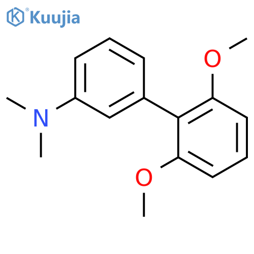 [1,1'-Biphenyl]-3-amine, 2',6'-dimethoxy-N,N-dimethyl- structure