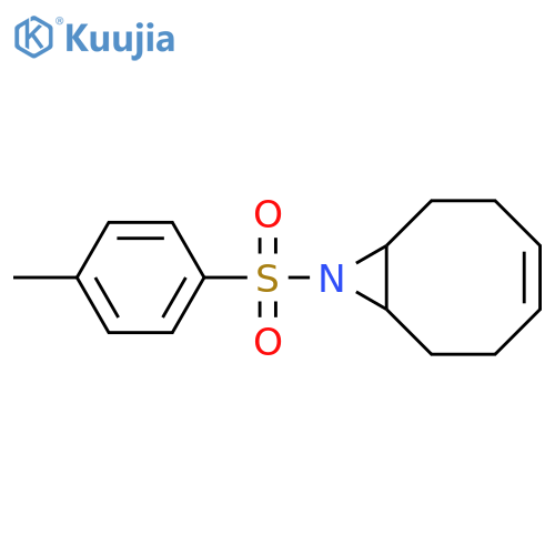 9-AZABICYCLO[6.1.0]NON-4-ENE, 9-[(4-METHYLPHENYL)SULFONYL]- structure