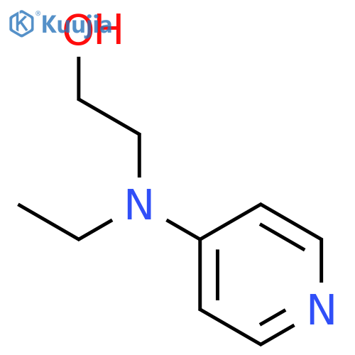 Ethanol, 2-(ethyl-4-pyridinylamino)-(9ci) structure