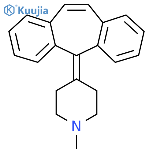 Cyproheptadine structure