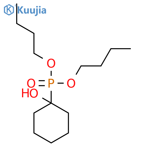 dibutyl (1-hydroxycyclohexyl)phosphonate structure