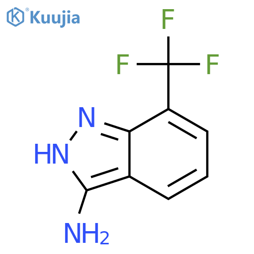 7-(Trifluoromethyl)-1H-indazol-3-amine structure