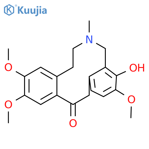 Dibenz[c,g]azecin-13(6H)-one,5,7,8,14-tetrahydro-4-hydroxy-3,10,11-trimethoxy-6-methyl- structure