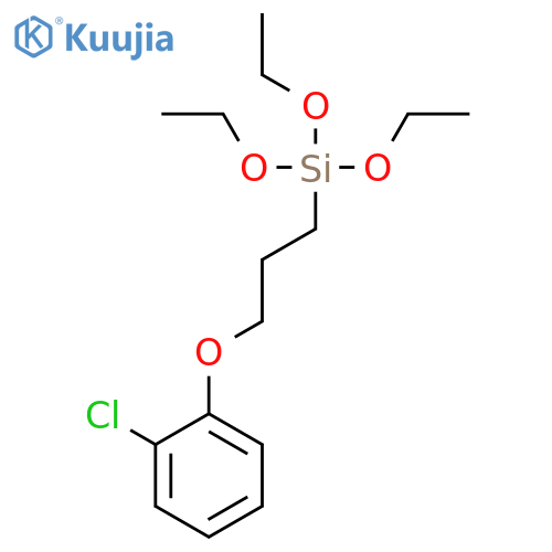 SILANE, [3-(2-CHLOROPHENOXY)PROPYL]TRIETHOXY- structure