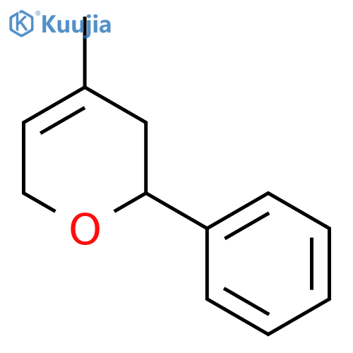 2H-Pyran,3,6-dihydro-4-methyl-2-phenyl- structure