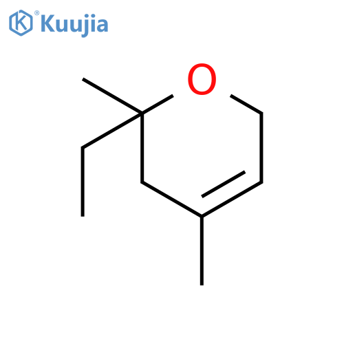 2H-Pyran, 2-ethyl-3,6-dihydro-2,4-dimethyl- structure