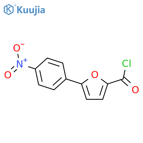 5-(4-NITRO-PHENYL)-FURAN-2-CARBONYL CHLORIDE structure