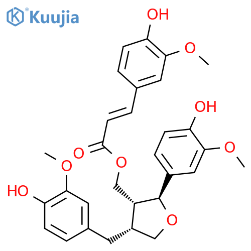 9-O-Feruloyllariciresil structure