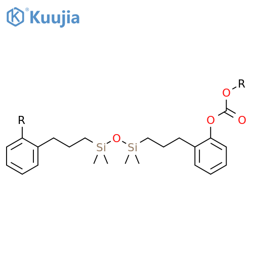 POLY[OXYCARBONYLOXYPHENYLENE-1,3-PROPANEDIYL(1,1,3,3-TETRAMETHYL-1,3-DISILOXANEDIYL)-1,3-PROPANEDIYLPHENYLENE] structure