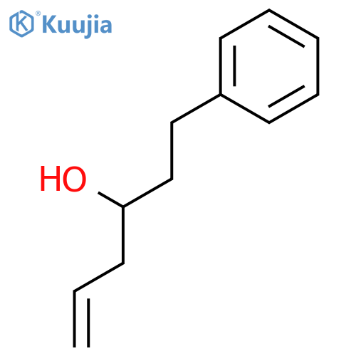 1-Phenylhex-5-en-3-ol structure