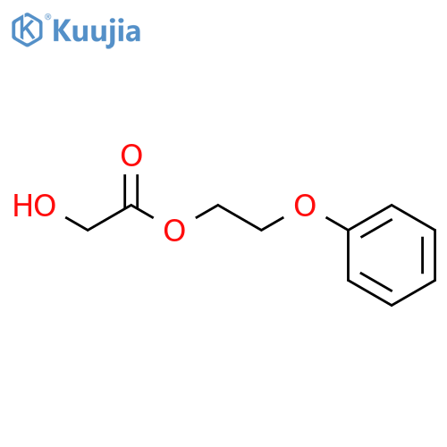 Acetic acid, hydroxy-, 2-phenoxyethyl ester structure
