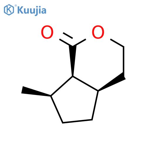 Cyclopenta[c]pyran-1(3H)-one,hexahydro-7-methyl-, (4aR,7R,7aR)-rel- structure