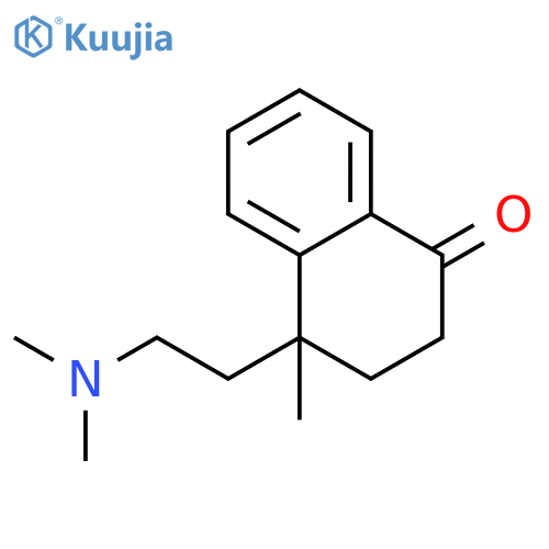 1(2H)-Naphthalenone, 4-[2-(dimethylamino)ethyl]-3,4-dihydro-4-methyl- structure