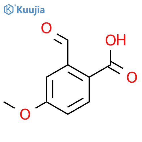 2-formyl-4-methoxybenzoic acid structure