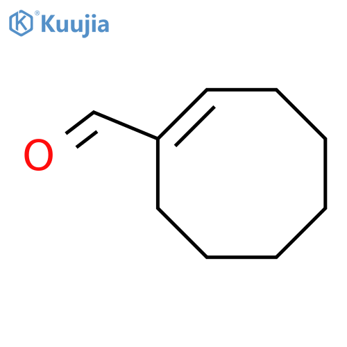 1-Cyclooctene-1-carboxaldehyde structure