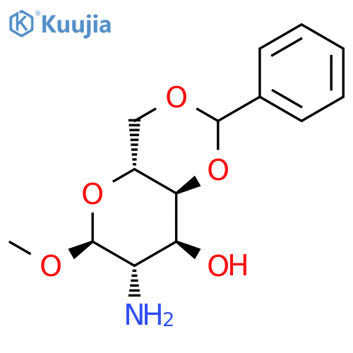 3-amino-4-methoxy-9-phenyl-5,8,10-trioxabicyclo[4.4.0]decan-2-ol structure