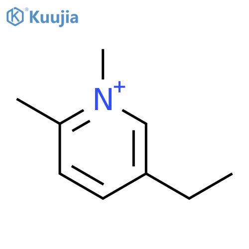 Pyridinium, 5-ethyl-1,2-dimethyl- structure