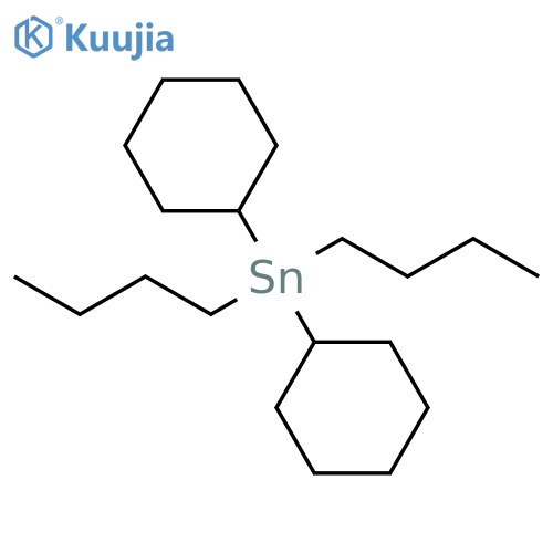 STANNANE, DIBUTYLDICYCLOHEXYL- structure