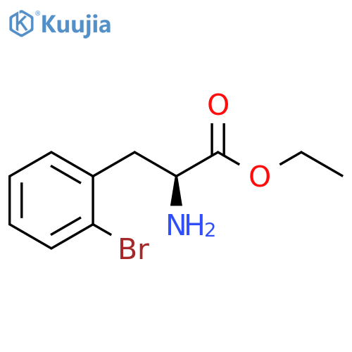 2-bromo- Phenylalanine, ethyl ester structure