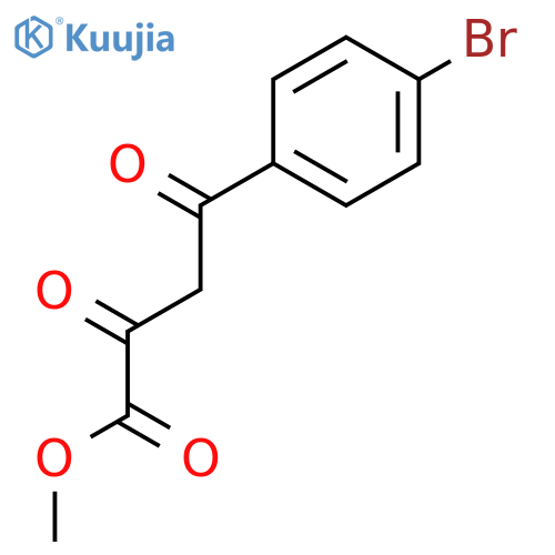 Methyl (2z)-4-(4-Bromophenyl)-2-Hydroxy-4-Oxobut-2-Enoate structure