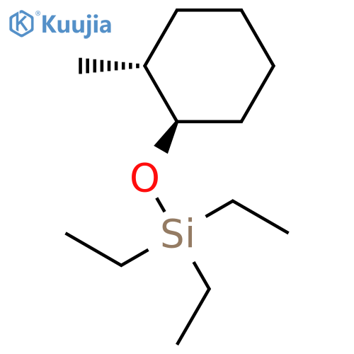 Silane, triethyl[[(1R,2R)-2-methylcyclohexyl]oxy]-, rel- structure